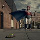 Illustration for article titled Artist turns his grandmother into a superhero to cheer her (and us) up